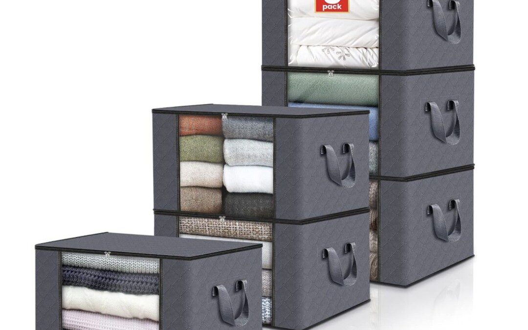 Clothes Storage Cubes – 6 Pack – Just $17.32 shipped!